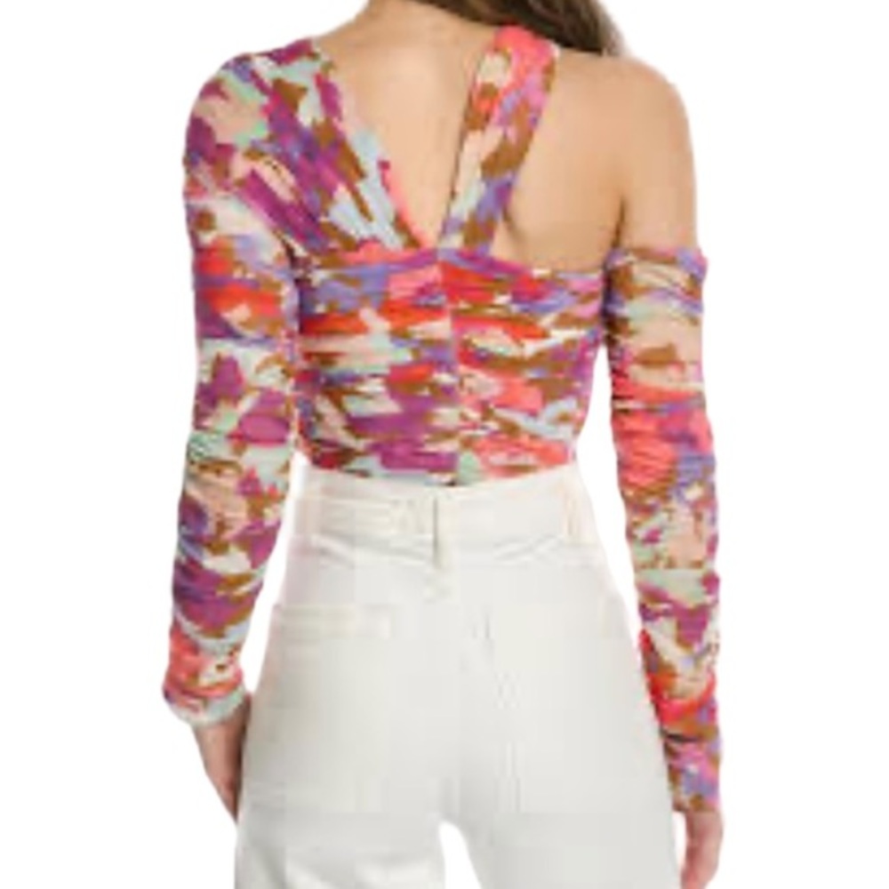 Nicholas Size 2 Mira One
Shoulder Crop Shirt Blouse nwt - Picture 2 of 9